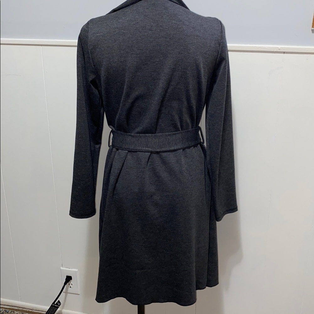 Shinestar Charcoal Belted Jacket size Medium - Picture 4 of 10